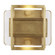 Duelle LED Wall Sconce in Natural Brass (182|700WSDUE5NB-LED927-277)