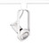 763 One Light Track Head in White (34|LTK-763-WT)