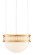Bunny Williams One Light Pendant in Contemporary Gold Leaf/Painted Contemporary Gold (142|9000-0834)