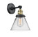 Franklin Restoration LED Wall Sconce in Black Antique Brass (405|203SW-BAB-G42-LED)