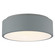 Radiant LED Flush Mount in Gray (18|50941LEDD-GRY/ACR)