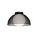 Haven One Light Flush Mount in Gold/Opal Matte Glass|Matte Black/Opal Matte Glass (452|FM402513MBOP)