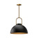 Harper One Light Pendant in Matte Black (452|PD504016MB)