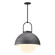 Harper One Light Pendant in Steel Shade/Opal Matte Glass (452|PD507216SLOP)