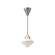 Nora One Light Pendant in Brushed Nickel/Opal Matte Glass (452|PD537508BNOP)