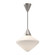Nora One Light Pendant in Brushed Nickel/Opal Matte Glass (452|PD537714BNOP)
