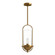 Cyrus One Light Pendant in Aged Gold/Clear Glass (452|PD539018AGCL) Cyrus One Light Pendant in Aged Gold/Clear Glass (452|PD539018AGCL)