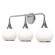 Hazel Three Light Bathroom Fixtures in Chrome/Opal Matte Glass (452|VL524326CHOP)