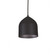 Helena One Light Pendant in Black/Black (347|49108-BK/BK)