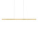 Vega LED Pendant in Brushed Gold (347|LP10356-BG)
