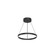 Cerchio LED Pendant in Black (347|PD87118-BK)