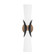 Muncie Two Light Wall Sconce in Patina Brass (67|B2102-PBR/SBK)