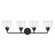 Vale Four Light Bath Bar in Black (51|8-7205-4-BK)