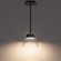 Chandra LED Mini Pendant in Black (34|PD-87208-BK)