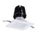 4In Fq Downlights LED Downlight Trim in White (34|R4FSDT-WD-WT)