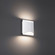 Duet LED Wall Sconce in White (34|WS-55206-35-WT)