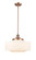 Franklin Restoration One Light Mini Pendant in Antique Copper (405|201S-AC-G691-16)