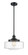 Franklin Restoration One Light Mini Pendant in Matte Black (405|201S-BK-G692-12)