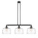 Franklin Restoration LED Island Pendant in Matte Black (405|213-BK-G713-L-LED)