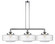 Franklin Restoration Three Light Island Pendant in Polished Chrome (405|213-PC-G692-16)