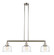 Franklin Restoration Three Light Island Pendant in Polished Nickel (405|213-PN-G713)
