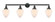 Franklin Restoration LED Bath Vanity in Matte Black (405|215-BK-G661-7-LED)