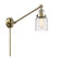 Franklin Restoration LED Swing Arm Lamp in Antique Brass (405|237-AB-G513-LED)