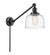 Franklin Restoration LED Swing Arm Lamp in Matte Black (405|237-BK-G713-LED)