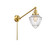 Franklin Restoration One Light Swing Arm Lamp in Satin Gold (405|237-SG-G664-7)