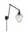 Franklin Restoration LED Swing Arm Lamp in Matte Black (405|238-BK-G661-7-LED)