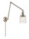 Franklin Restoration One Light Swing Arm in Brushed Satin Nickel (405|238-SN-G513)