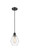 Ballston One Light Mini Pendant in Matte Black (405|516-1P-BK-G652-6)