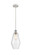 Ballston LED Mini Pendant in White Polished Chrome (405|516-1P-WPC-G654-7-LED)