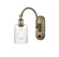 Ballston One Light Swing Arm in Antique Brass (405|518-1W-AB-G342)