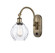 Ballston One Light Swing Arm in Antique Brass (405|518-1W-AB-G362)