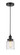 Edison One Light Mini Pendant in Matte Black (405|616-1PH-BK-G513)