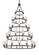 Ballston LED Chandelier in Matte Black (405|8203456-BK-G801-LED)