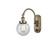 Franklin Restoration LED Swing Arm in Antique Brass (405|918-1W-AB-G204-6-LED)