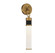 Abel LED Wall Sconce in Matte Black with Warm Brass Accents (51|9-1638-1-143)