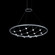 Constellation LED Pendant in Bright Satin Aluminum (69|1897.16C)