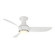 Corona 44''Ceiling Fan in Brushed Nickel/Matte White (441|FH-W2203-44L27BNMW)