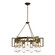 Apothecary Nine Light Chandelier in Modern Brass (39|104360-SKT-86-ZM0572)