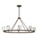 Gatsby Gatsby 8-Light Chandelier in Bronze (39|105021-SKT-05-CR)