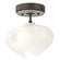 Ume Ume 1-Light Semi-Flush in Bronze (39|121372-SKT-05-82-FD0710)