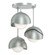 Brooklyn Brooklyn 3-Light Double Shade Semi-Flush in Vintage Platinum (39|121374-SKT-82-82-GG0711)