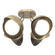 Brooklyn Brooklyn 4-Light Double Shade Semi-Flush in Soft Gold (39|121376-SKT-84-14-GG0711)