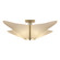 Kirigami Kirigami Semi-Flush in Modern Brass (39|123305-SKT-86-SH1995)