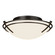Tryne Two Light Flush Mount in Oil Rubbed Bronze (39|124402-SKT-14-GG0098)