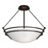 Tryne Three Light Semi Flush Mount in Oil Rubbed Bronze (39|124432-SKT-14-GG0020)