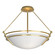 Tryne Presidio Tryne Semi-Flush in Modern Brass (39|124432-SKT-86-GG0020)